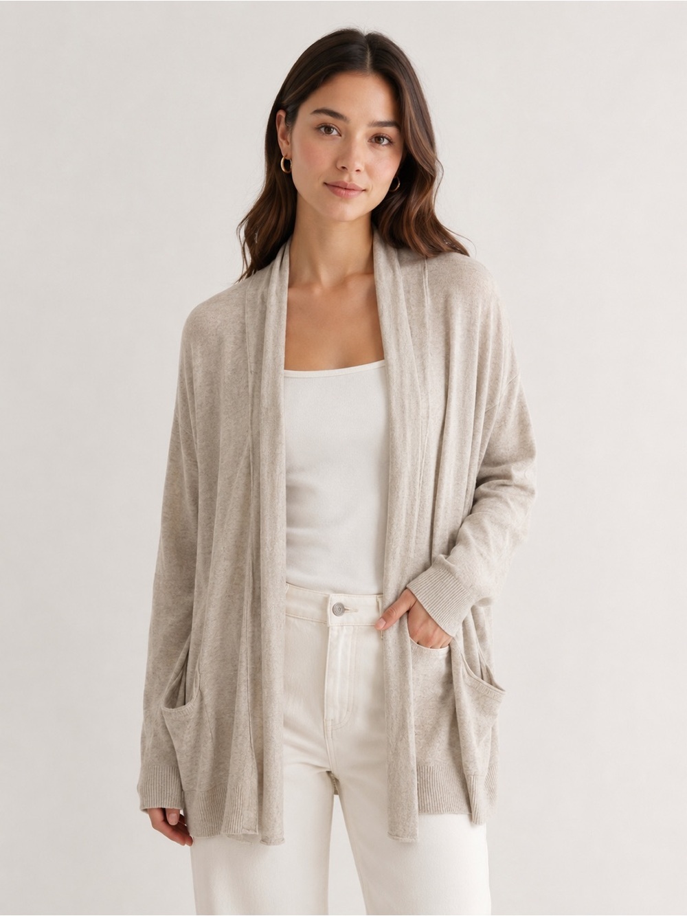 Wilfred Open Front Cardigan